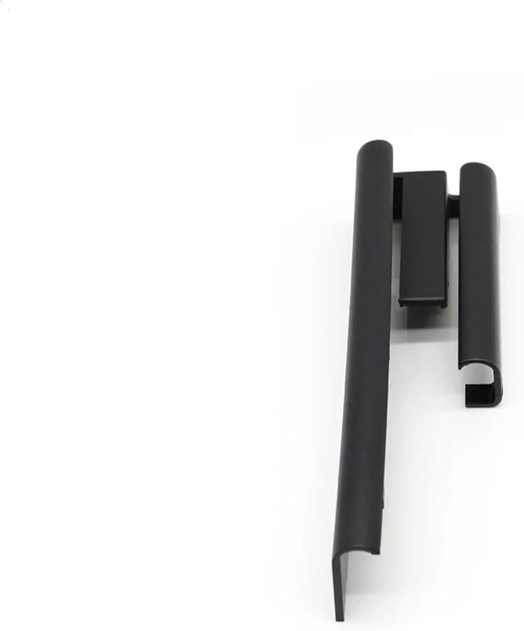 Black Front Left Interior Car Seat Sliding Track Rail Trim Cover Replacement For BMW X5 X6 E70 E71 E72 2007 2014 - Image 2